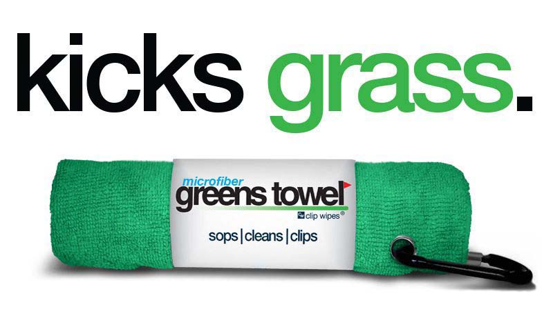 Kicks Grass Green Towel