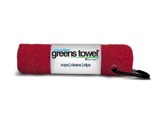 Microfiber Golf Towel Red
