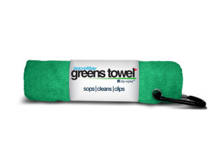 Microfiber Golf Towel Green