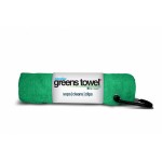 Green Microfiber Golf Towel
