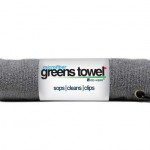 Gray Microfiber Golf Towel