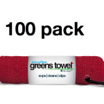 Red Microfiber Golf Towels