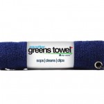 Navy Blue Microfiber Golf Towel