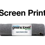 Imprinted Sterling Silver Greens Towels