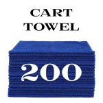 200 royal blue cart towels