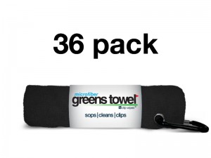 Jet Black 36 Pack Greens Towel