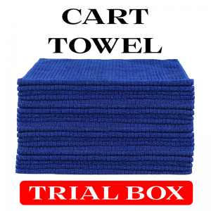 Royal Blue Cart Towel Trial Box