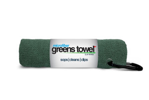 Microfiber Golf Towel Forest Green