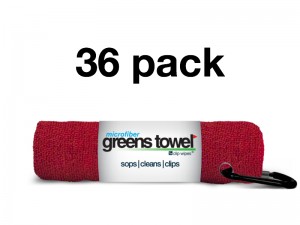 Cardinal Red 36 Pack Greens Towels