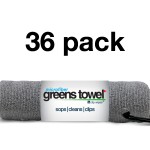 Silver 36 Pack of Greens Towels
