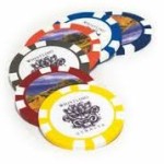 Custom Golf Poker Chip Ball Markers
