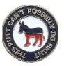 Democratic Party Golf Ball Marker