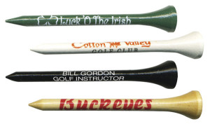 Logo Golf Tees Assorted