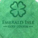 Custom laser etch golf towel